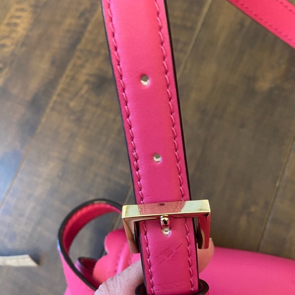 Kate Spade New York Jazmin Court Pink leather scalloped purse - Picture 7 of 14